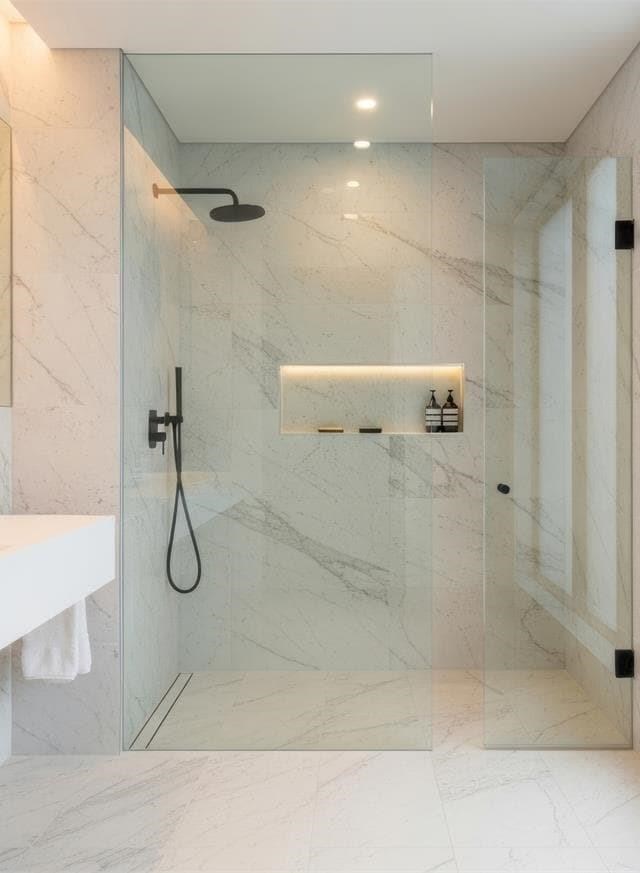 Mitos y verdades sobre el uso de mármol en la ducha