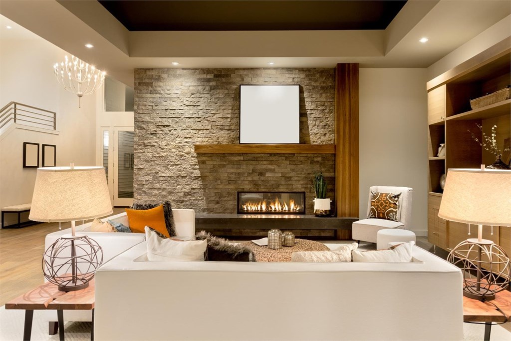 Revestimientos de piedra natural para interiores modernos y minimalistas